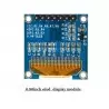 oled 0.96 inch OLED display module 128x64 ssd1306 IIC SPI /Yellow&Blue -کویرالکترونیک oled 0.96 inch OLED display module 128x64 ssd1306 IIC SPI /Yellow&Blue -کویرالکترونیک