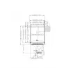 TFT LCD 1.3 inch, IPS Screen, 240x240, SPI, ST7789- کویرالکترونیک TFT LCD 1.3 inch, IPS Screen, 240x240, SPI, ST7789- کویرالکترونیک