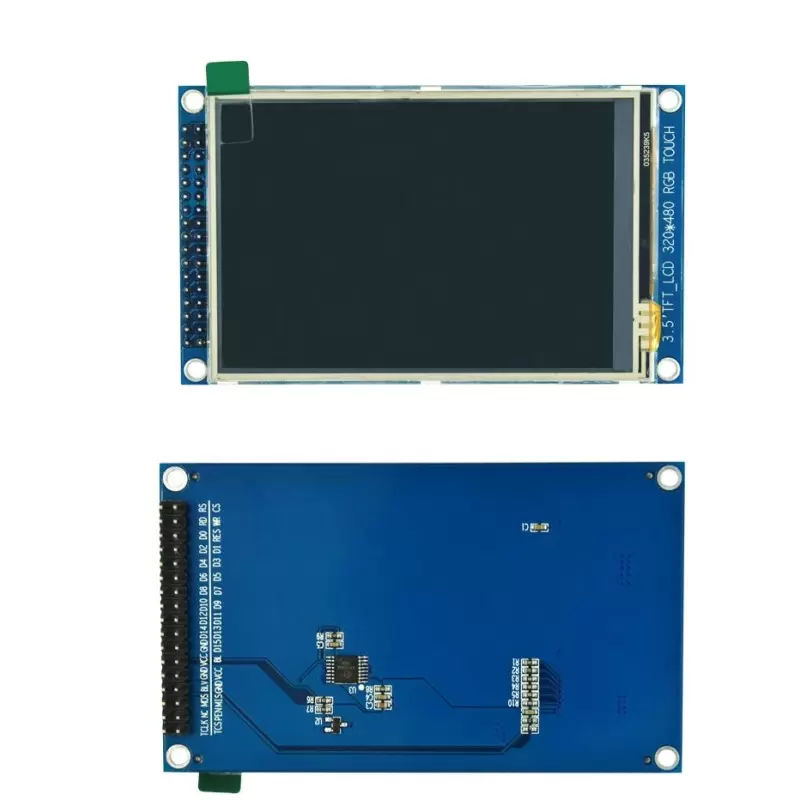 ماژول 3.5 اینچ با تاچ 3.5inch LCD display Module, 320x480- HD - Parallel - ILI9486L - کویرالکترونیک