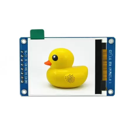 ماژول 1.8 اینچ  1.8inch LCD display Module, 128x160 SPI - ST7735 - کویرالکترونیک