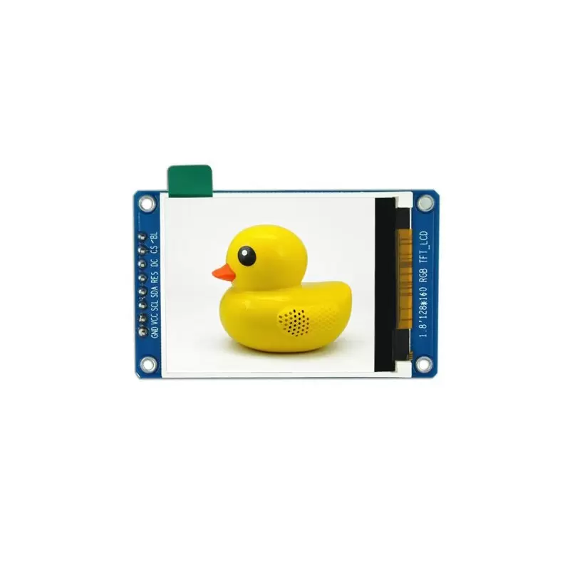 ماژول 1.8 اینچ  1.8inch LCD display Module, 128x160 SPI - ST7735 - کویرالکترونیک