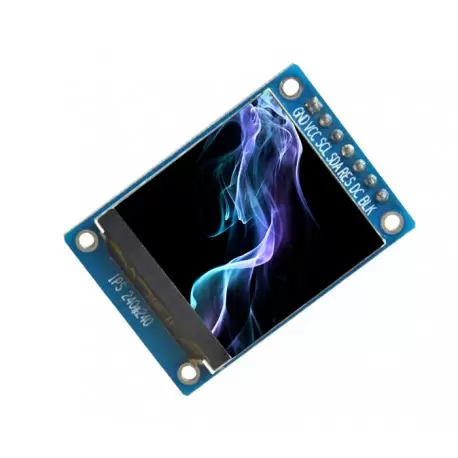 ماژول 1.3 اینچ  1.3inch LCD display Module IPS Screen, 240x240 SPI - ST7789- کویرالکترونیک
