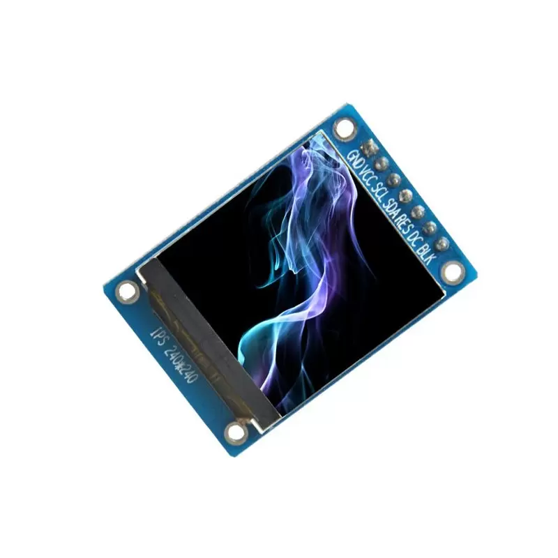 ماژول 1.3 اینچ  1.3inch LCD display Module IPS Screen, 240x240 SPI - ST7789- کویرالکترونیک