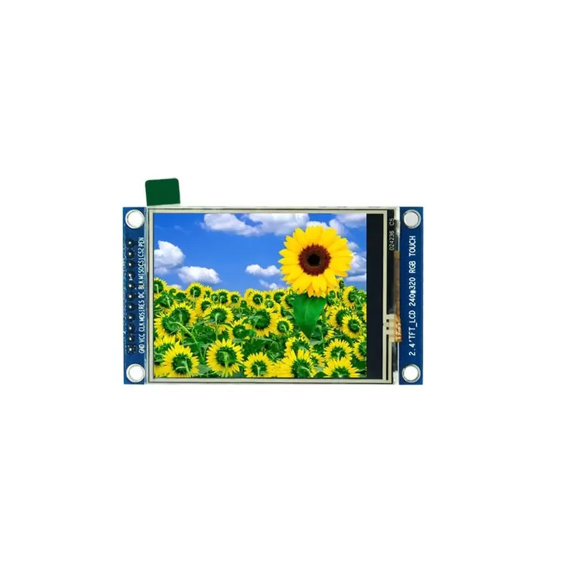 ماژول 2.4 اینچ با تاچ 2.4inch LCD display Module, 240x320 SPI- ILI9341 - کویرالکترونیک