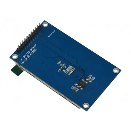 ماژول 2.4 اینچ با تاچ 2.4inch LCD display Module, 240x320 SPI- ILI9341 - کویرالکترونیک