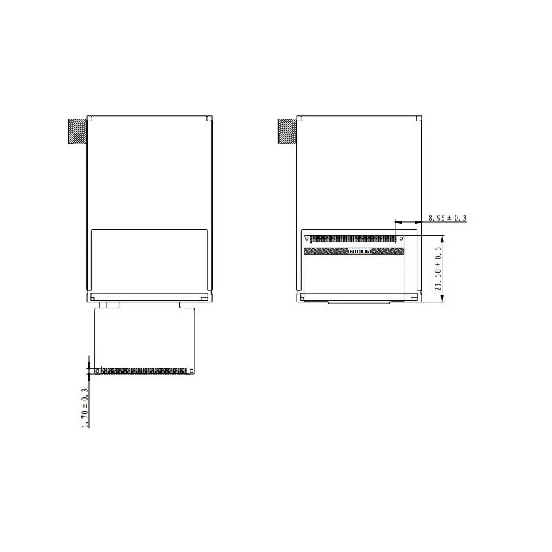السیدی 2.4 اینچ با تاچ TFT LCD 2.4 inch with touch -240x320 Parallel - ILI9341- کویرالکترونیک