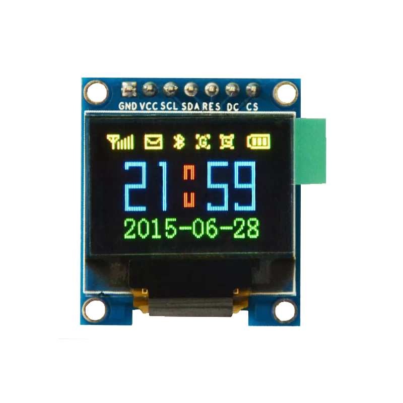 OLED HD 0.95 inch OLED Display Color Module 96x64 SPI / SSD1331 / 65536 colors -کویر الکترونیک
