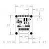OLED HD 0.95 inch OLED Display Color Module 96x64 SPI / SSD1331 / 65536 colors -کویر الکترونیک OLED HD 0.95 inch OLED Display Color Module 96x64 SPI / SSD1331 / 65536 colors -کویر الکترونیک