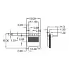 OLED 0.49 inch OLED Module White 64x32 IIC / SSD1306 -کویر الکترونیک OLED 0.49 inch OLED Module White 64x32 IIC / SSD1306 -کویر الکترونیک