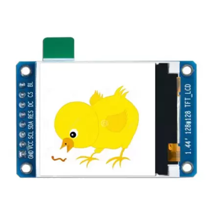 ماژول 1.44 اینچ  1.44inch LCD display Module, 128x128 SPI - ST7735S -کویر الکترونیک