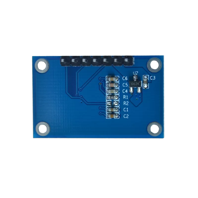 OLED 0.91 inch OLED Module Blue 128x32 SPI / SSD1306 -کویر الکترونیک