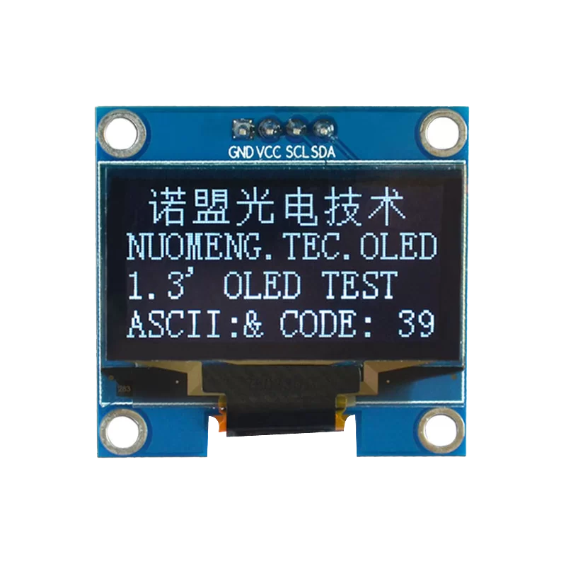 OLED 1.3 inch OLED Module White 128x64 IIC / SH1106  -کویر الکترونیک