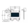 OLED 1.54 inch OLED Module Blue 128x64 IIC SPI / SSD1309 -کویر الکترونیک OLED 1.54 inch OLED Module Blue 128x64 IIC SPI / SSD1309 -کویر الکترونیک