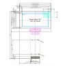 OLED 1.54 inch White 128x64 IIC SPI Parallel/ SSD1309 -کویر الکترونیک OLED 1.54 inch White 128x64 IIC SPI Parallel/ SSD1309 -کویر الکترونیک