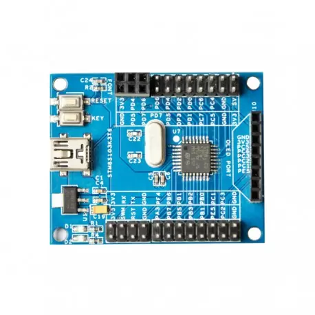 برد STM8S103K3T6C core board کویرالکترونیک برد STM8S103K3T6C core board کویرالکترونیک
