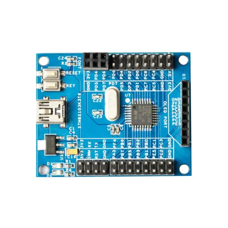 برد STM8S103K3T6C core board کویرالکترونیک