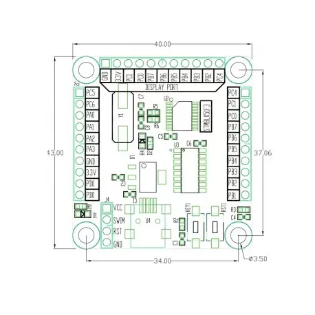 برد STM8L051F3 development board کویرالکترونیک برد STM8L051F3 development board کویرالکترونیک