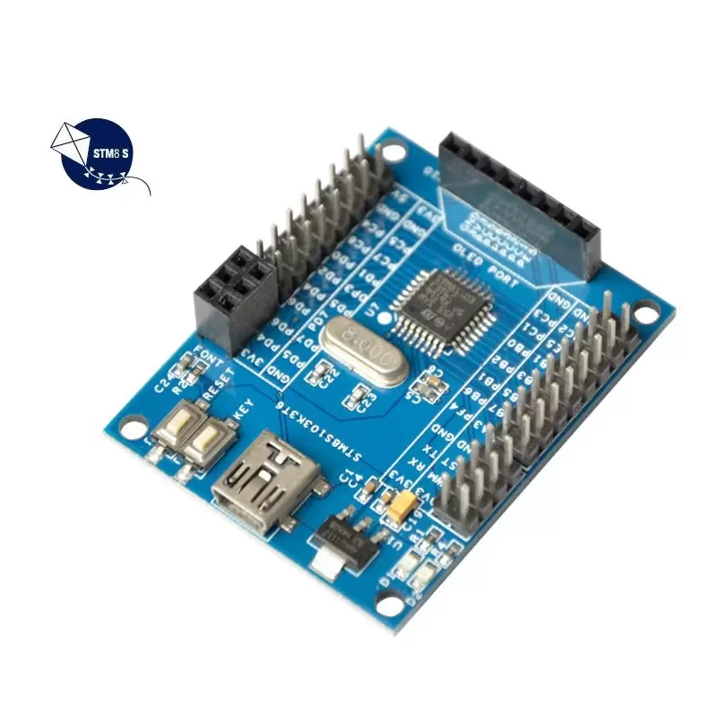 برد STM8S103K3T6C core board کویرالکترونیک