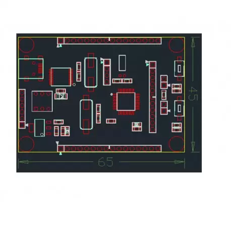 برد STM8L152K4 development board  کویرالکترونیک  برد STM8L152K4 development board  کویرالکترونیک