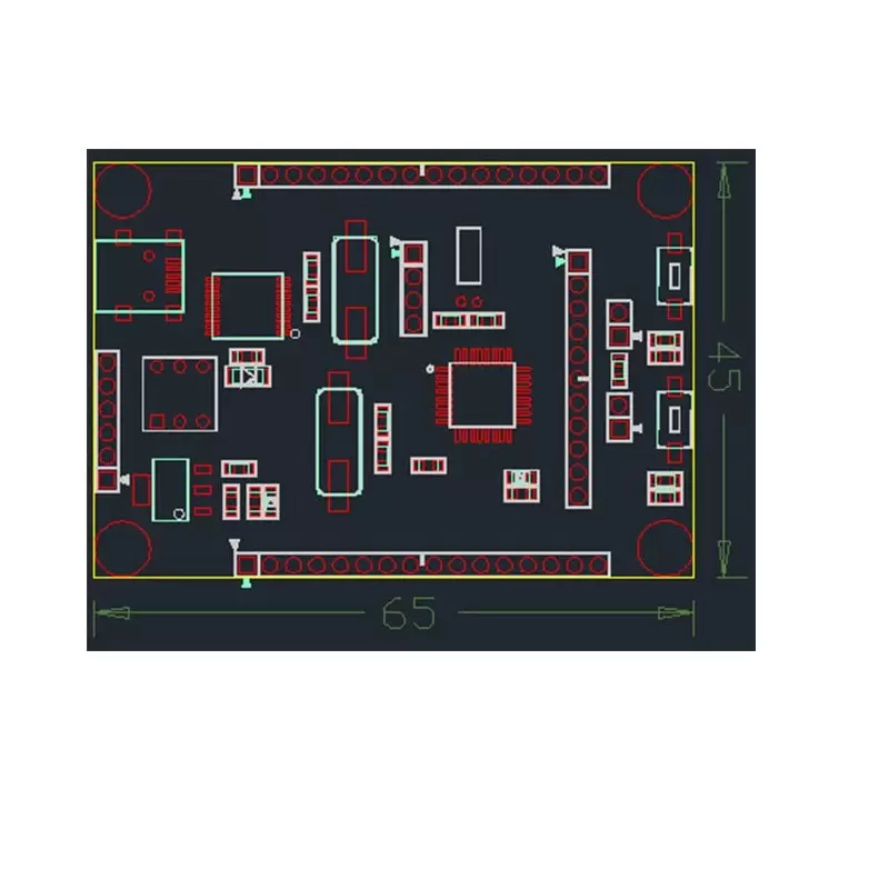  برد STM8L152K4 development board  کویرالکترونیک