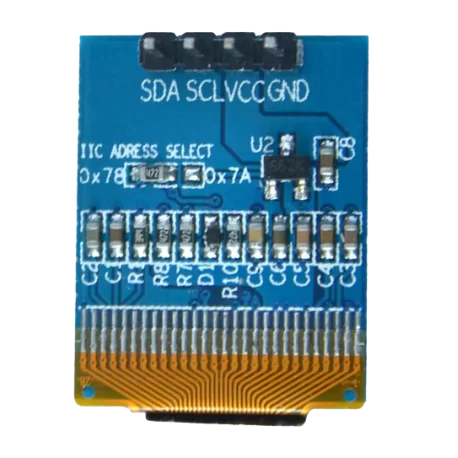 OLED 0.66 inch OLED Module Blue 64x48 IIC / SSD1306 -کویر الکترونیک