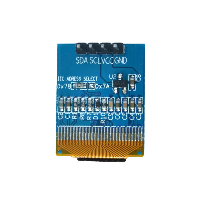 OLED 0.66 inch OLED Module Blue 64x48 IIC / SSD1306 -کویر الکترونیک