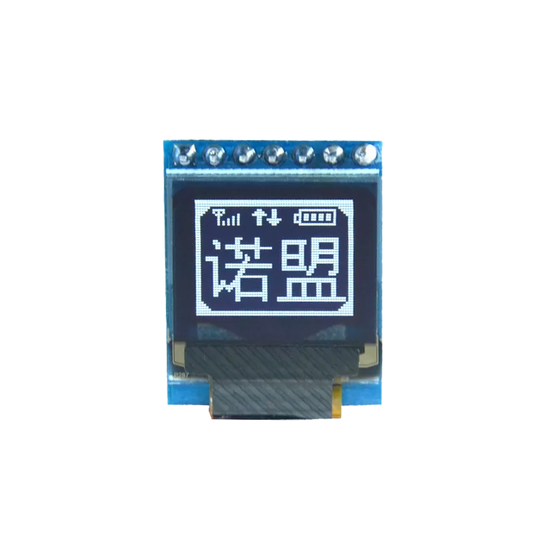 OLED 0.66 inch OLED Module Blue 64x48 IIC SPI / SSD1306 -کویر الکترونیک