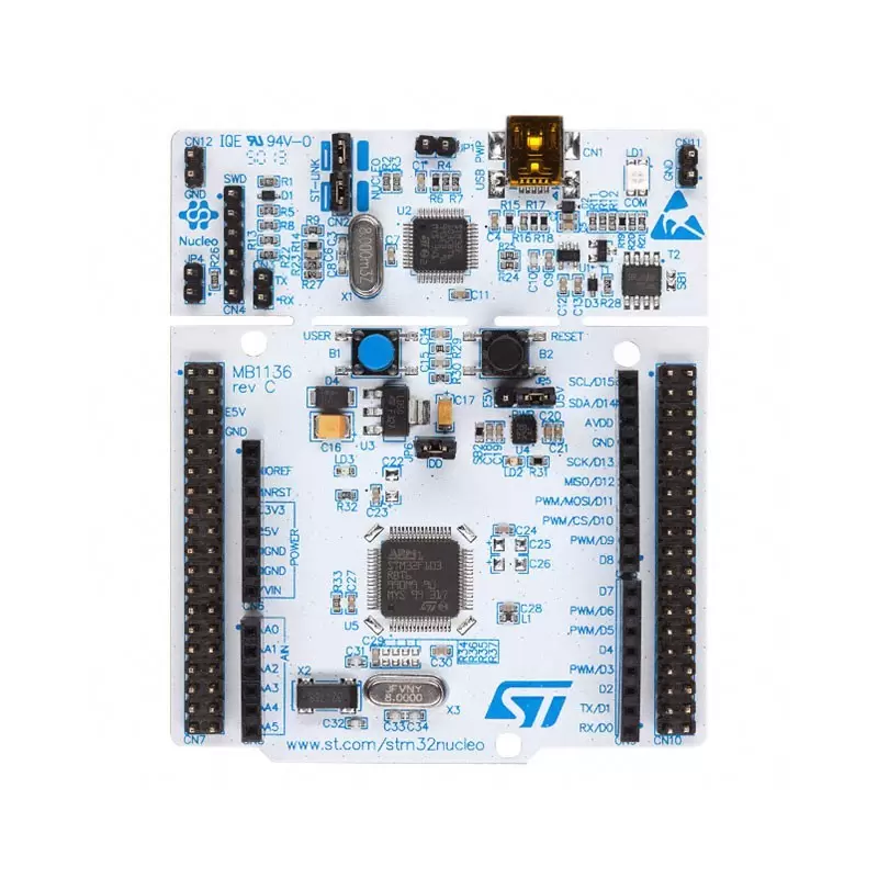 برد   NUCLEO-F103RB کویرالکترونیک