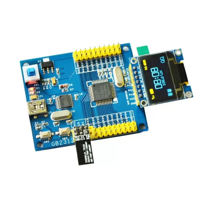 OLED 0.96 inch OLED display module 128x64 SSD1306 IIC SPI / White -کویرالکترونیک