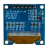 OLED 0.96 inch OLED display module 128x64 SSD1306 IIC SPI / White -کویرالکترونیک OLED 0.96 inch OLED display module 128x64 SSD1306 IIC SPI / White -کویرالکترونیک