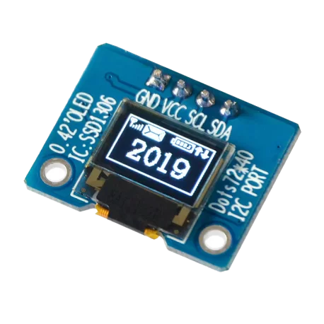 OLED 0.42 inch OLED Module White 70x40 IIC / SSD1306-کویرالکترونیک OLED 0.42 inch OLED Module White 70x40 IIC / SSD1306-کویرالکترونیک