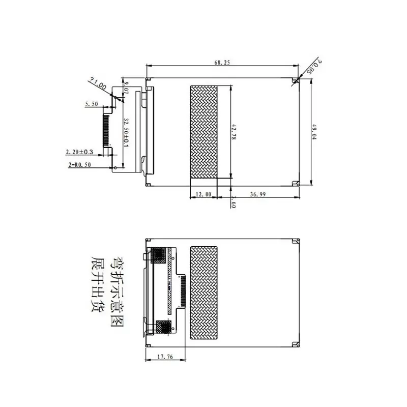 السیدی 2.8 اینچ TFT LCD 2.8 inch - HD-240x320 Without Touch - ILI9341 - کویرالکترونیک
