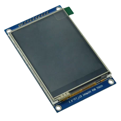 ماژول 2.8 اینچ با تاچ 2.8inch LCD display Module, 240x320- HD - SPI - ILI9341 - کویرالکترونیک