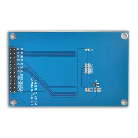 ماژول 2.8 اینچ بدون تاچ 2.8inch LCD display Module, 240x320 HD - Parallel - ILI9341 - کویرالکترونیک