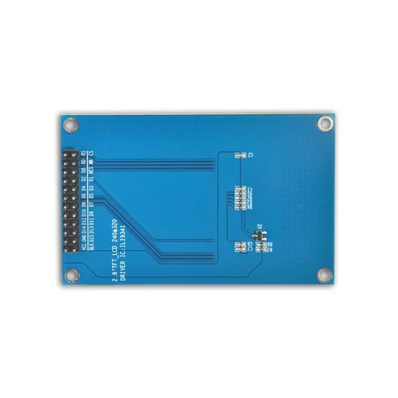 ماژول 2.8 اینچ بدون تاچ 2.8inch LCD display Module, 240x320 HD - Parallel - ILI9341 - کویرالکترونیک