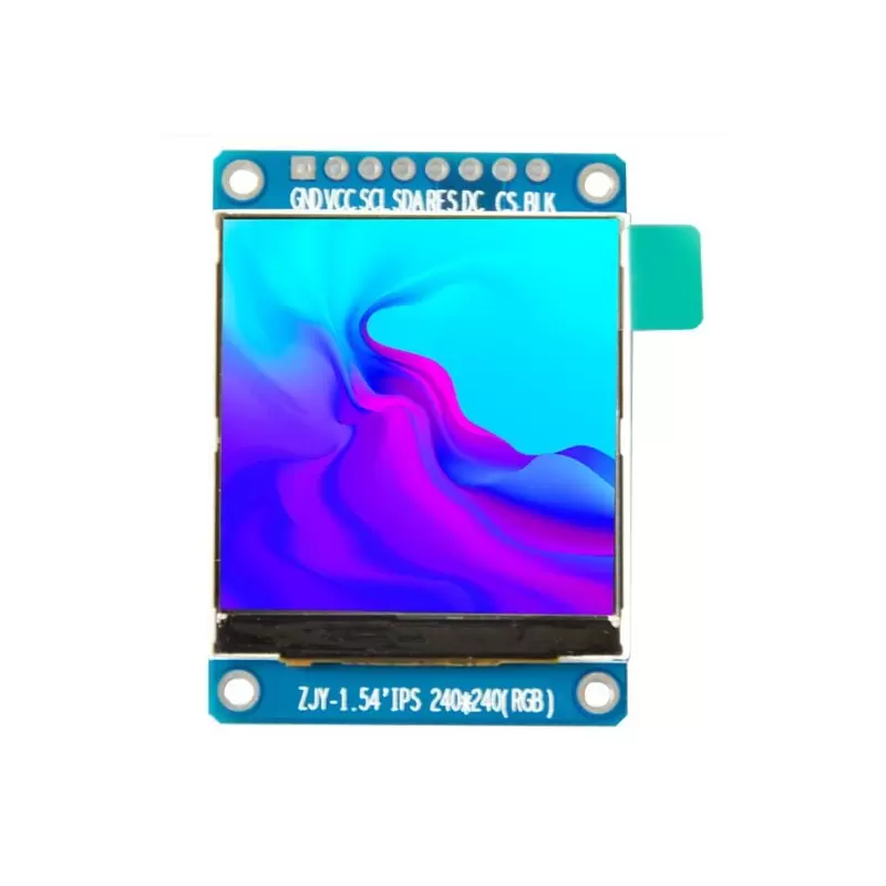 ماژول 1.54 اینچ  1.54inch LCD display Module, 240x240 SPI - ST7789 - کویرالکترونیک