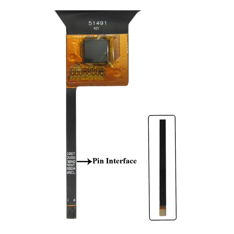 تاچ خازنی 10.1 اینچ 6پین با درایور GT928 صنعتی و کیفیت بسیار بالا- کویر الکترونیک