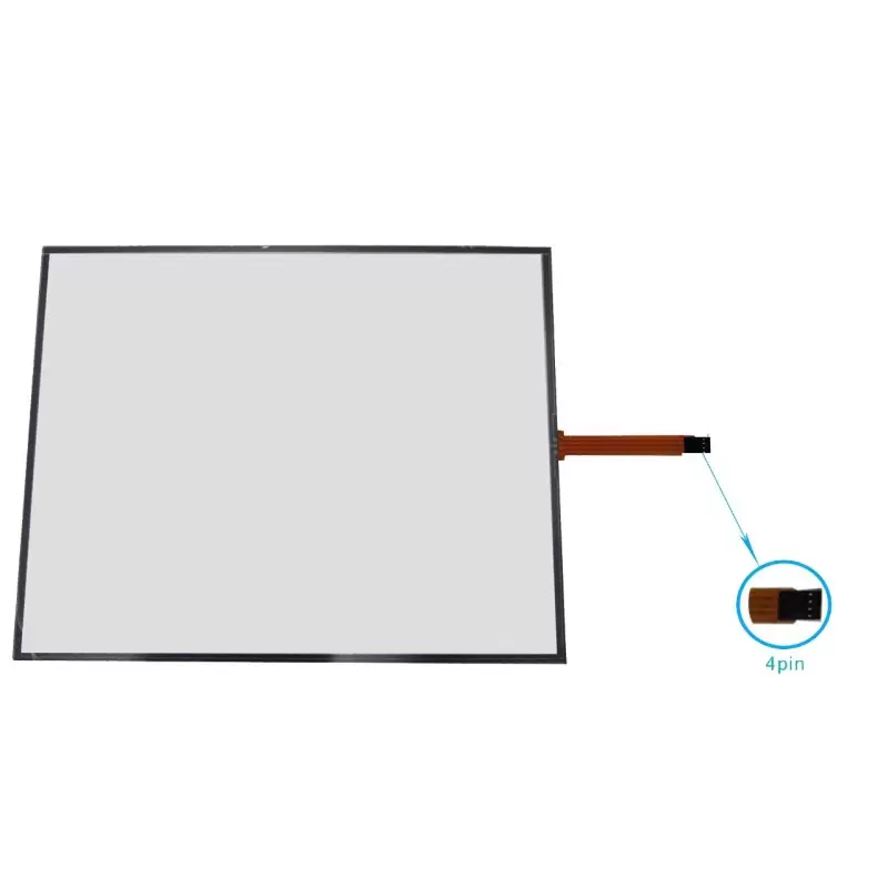 تاچ مقاومتی 17.0 اینچ 4 پین - touch screen 17.0 inch-تاچ مقامتی 17 اینچ-کویرالکترونیک-