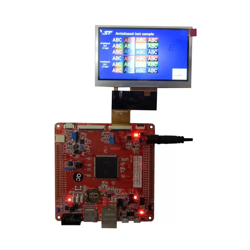 برد کاربردی   stm32h743iit6 ساپورت السیدی 3.6 تا 9.0 اینچ- کویرالکترونیک