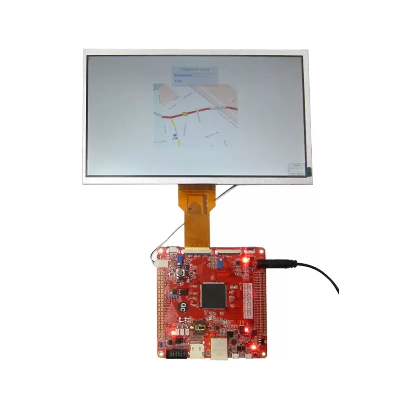 برد کاربردی   stm32h743iit6 ساپورت السیدی 3.6 تا 9.0 اینچ- کویرالکترونیک