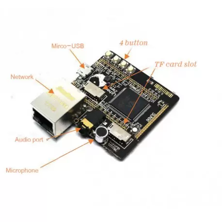 برد توسعه لیچی پای زیرو  Lichee Pie Zero v3s expation board- کویرالکترونیک