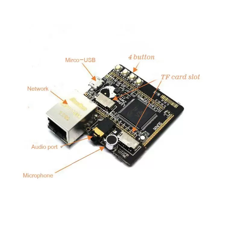برد توسعه لیچی پای زیرو  Lichee Pie Zero v3s expation board- کویرالکترونیک