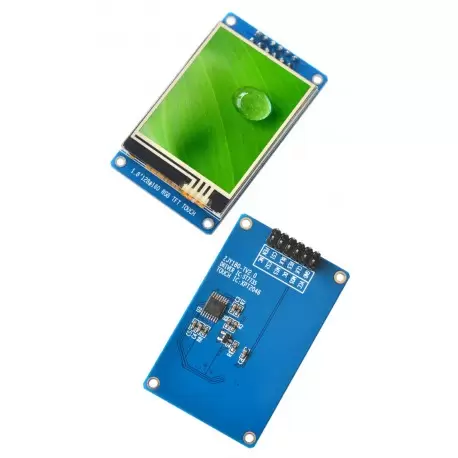 ماژول 1.8 اینچ با تاچ 1.8inch LCD display Module with Touch, 128x160 SPI - ST7735 - کویر الکترونیک