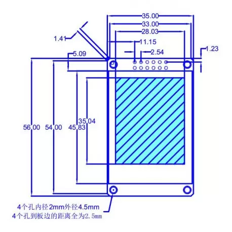 ماژول 1.8 اینچ با تاچ 1.8inch LCD display Module with Touch, 128x160 SPI - ST7735 - کویر الکترونیک