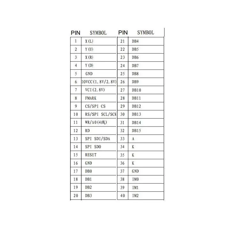 السیدی 3.2 اینچ با تاچ TFT LCD 3.2 inch with touch - 240x320 - SPI / Parallel - ILI9341- کویر الکترونیک