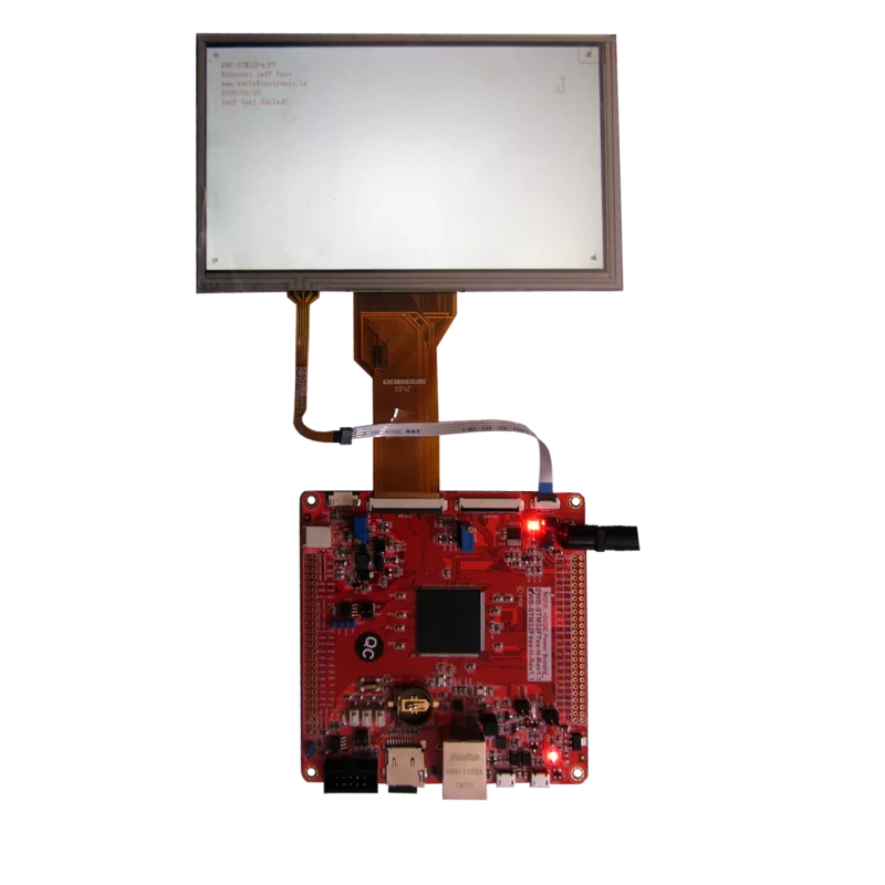 برد کاربردی   stm32F767IGT6 ساپورت السیدی 3.6 تا 10.1 اینچ- کویرالکترونیک
