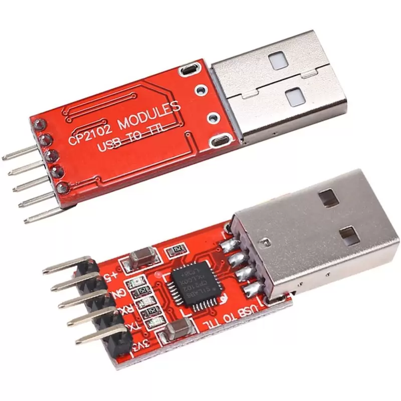 ماژول مبدل USB به TTL با تراشه CP2102 - کویر الکترونیک