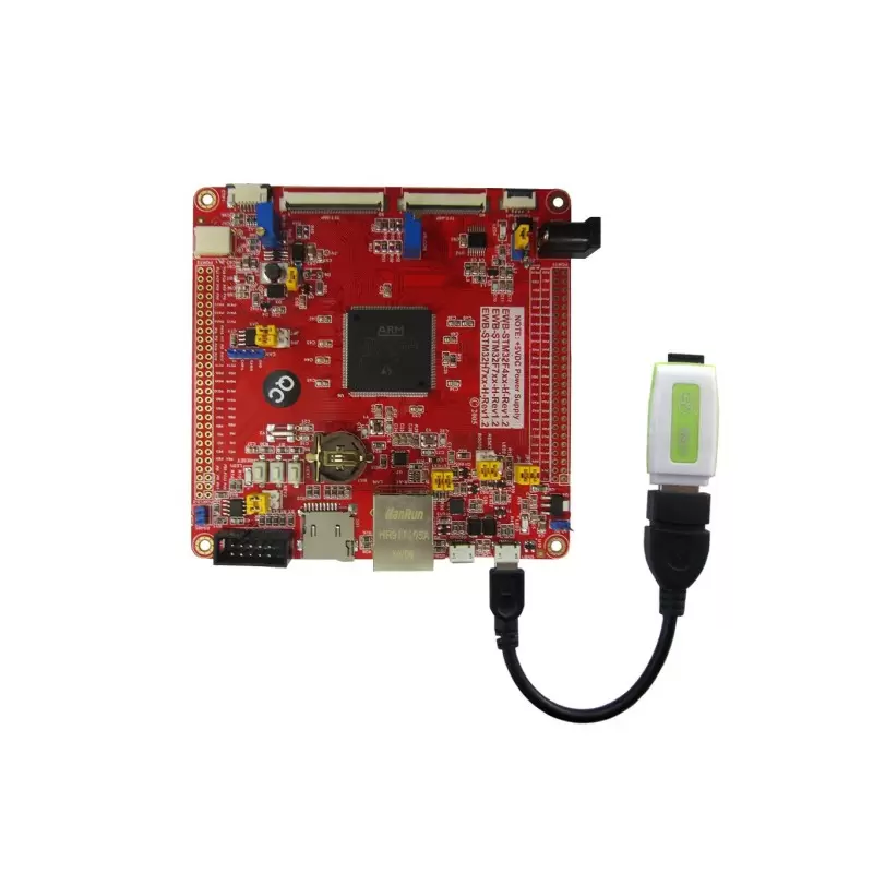 برد کاربردی   stm32F767IGT6 ساپورت السیدی 3.6 تا 10.1 اینچ- کویرالکترونیک