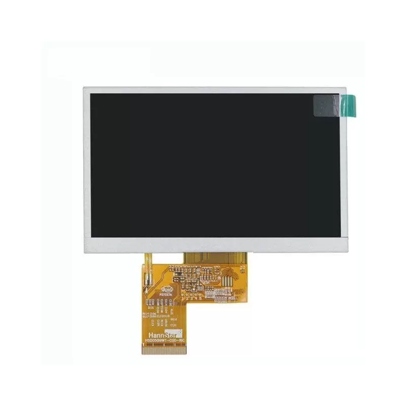 السیدی 5.0 اینچ بدون تاچ TFT LCD 5 INCH 480x272 without touch HannStar - کویر الکترونیک