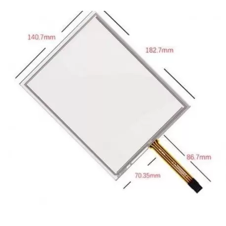 تاچ مقاومتی 8.0 اینچ 4 پین touch screen 8 inch - کویر الکترونیک
